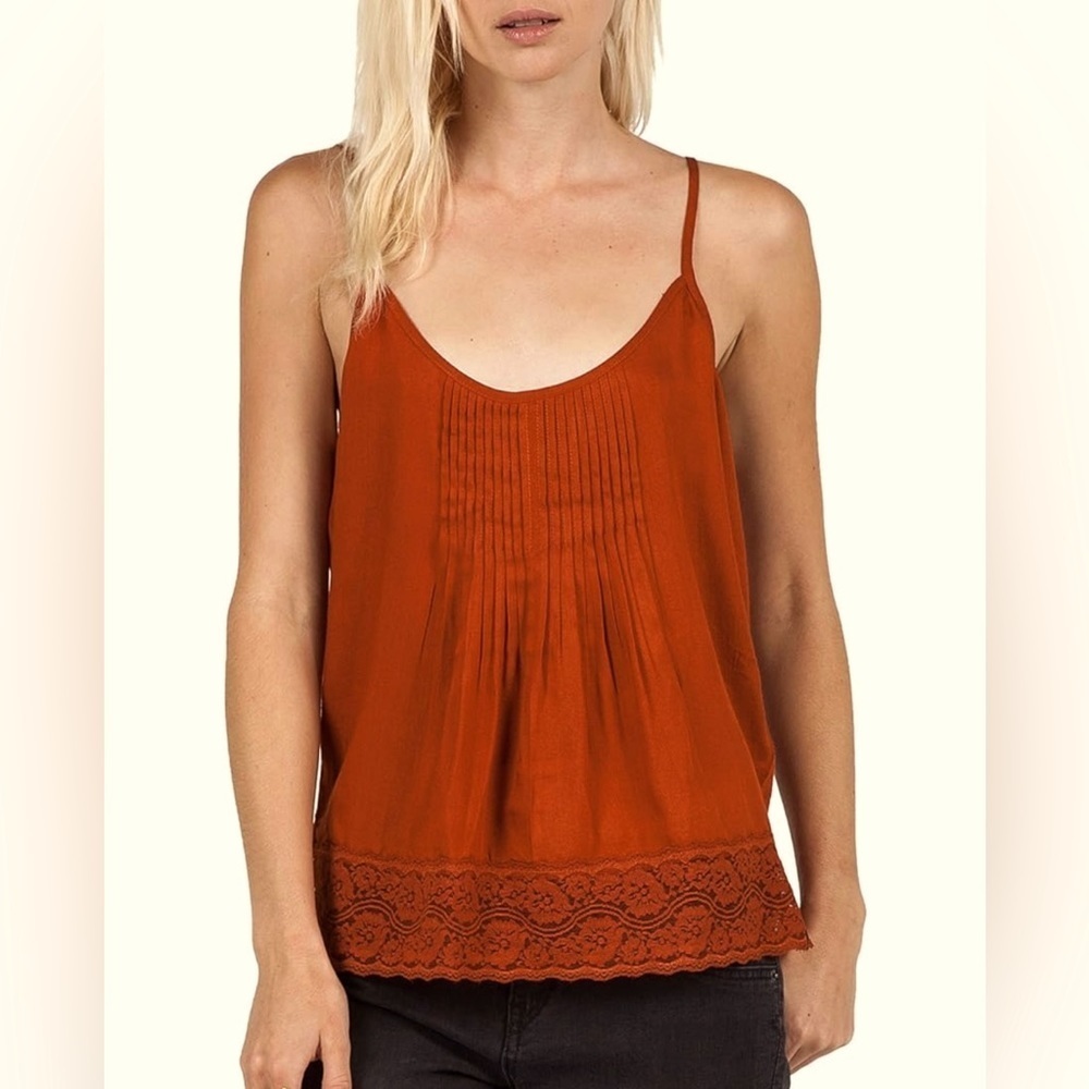 NWT - Volcom Love Bound Cami in Copper - Size L